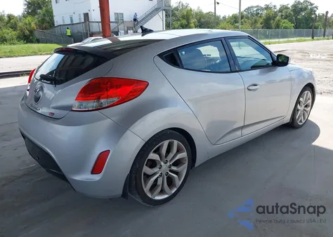 2012 Hyundai Veloster Base W/Gray from USA, damaged, VIN KMHTC6ADXCU056898